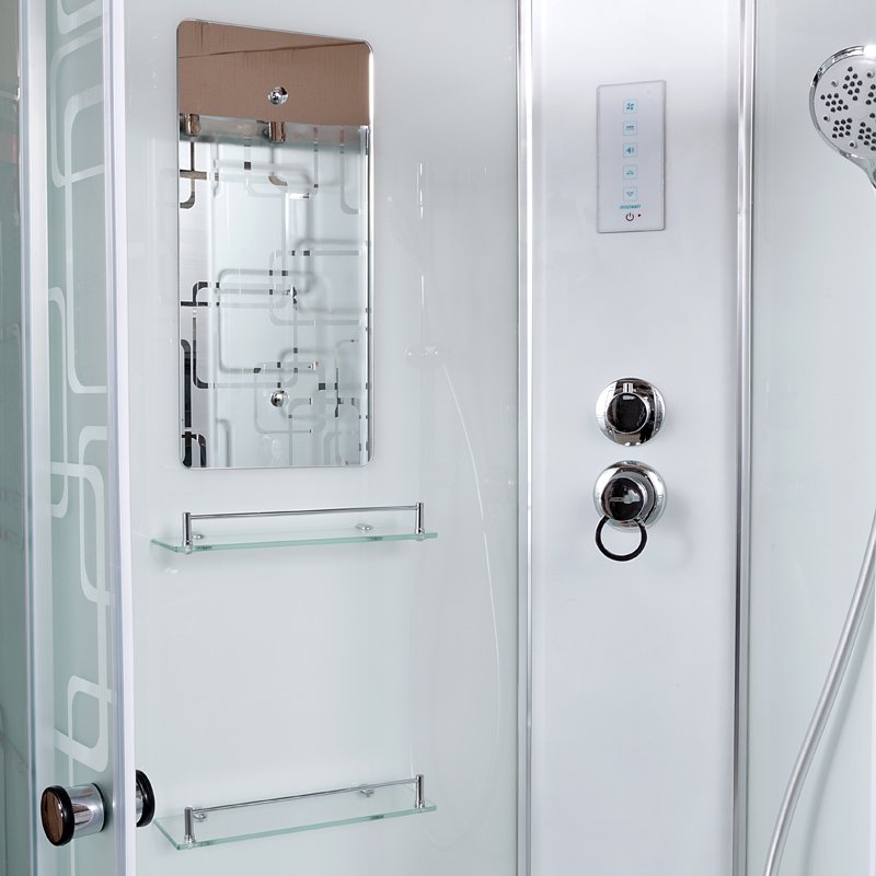 L 909 с электрикой Душевая кабина DETO Серия L ЕМ1590 стандартная - Вид №14