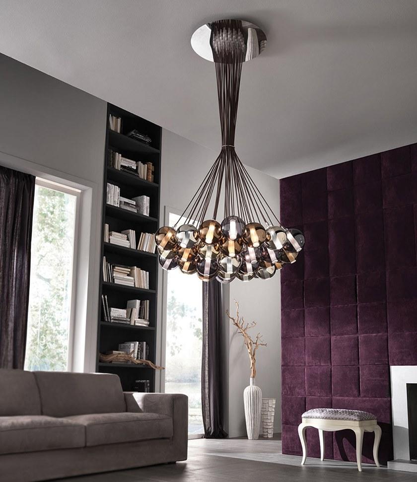 Cangini & Tucci Подвесной светильник из металлизированного боросиликатного стекла Eclisse sun-id-1388763 - Вид №1