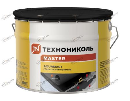 Мастика Технониколь AquaMast 10кг для ремонта ТеноНиколь 13785
