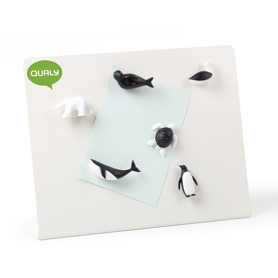 Набор из 6 магнитов для холодильника Save the Ocean Qualy QL10311BKWH - Вид №4