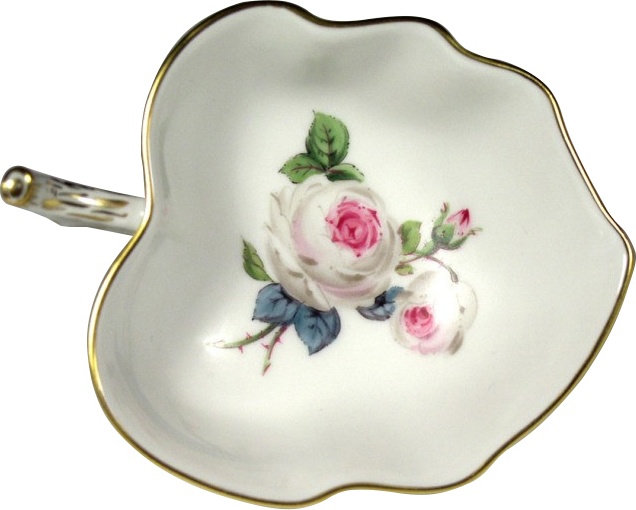 83566 Meissen Джемница 8см "Белая роза" Фарфор 