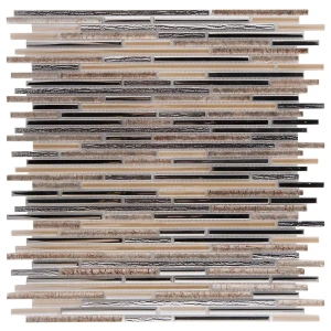 Мозаика Artens, 32.4х31.8 см, стекло, цвет коричневый