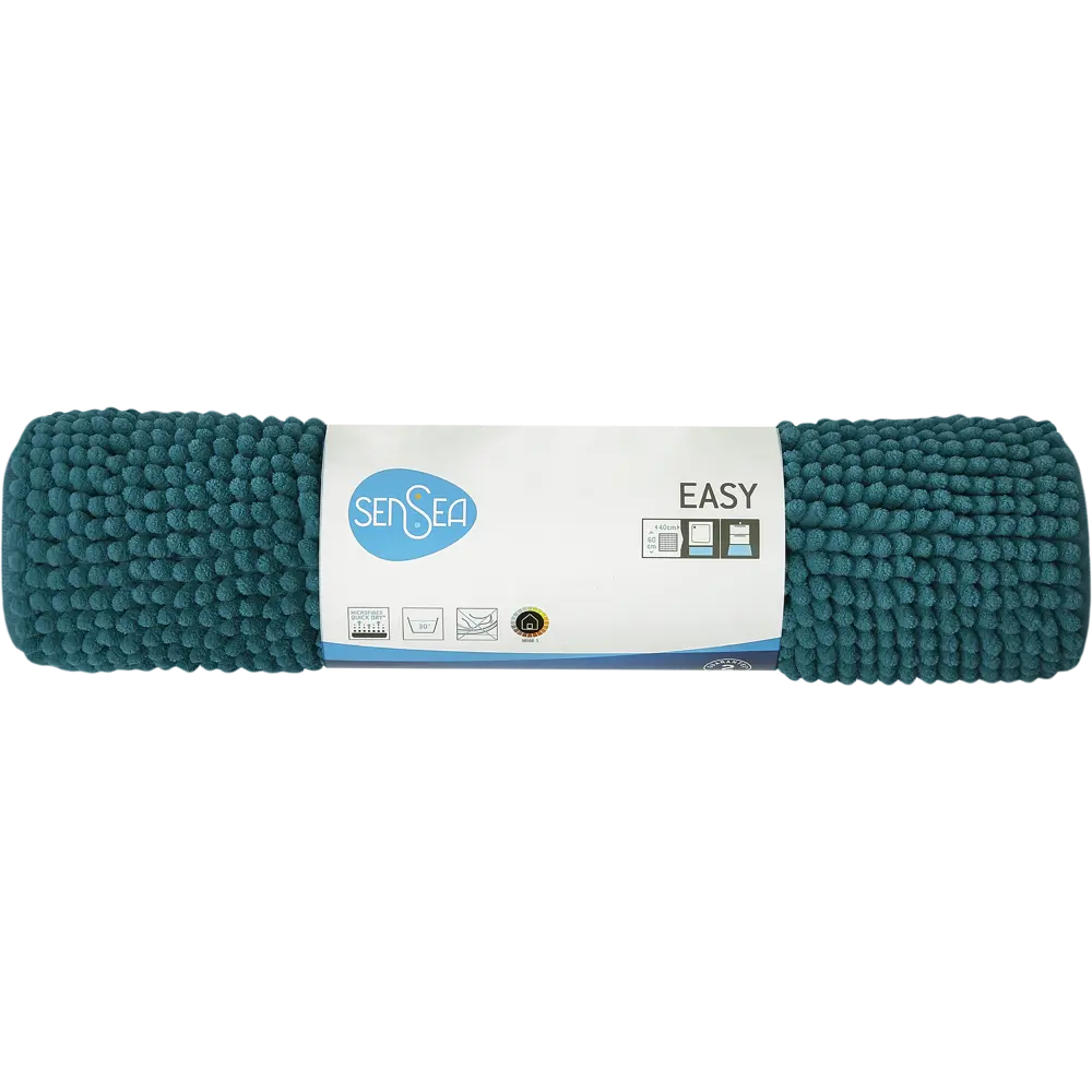 Коврик для ванной комнаты Sensea Easy 40x60 см цвет сине-зелёный Без серии STLM-2096937 - Вид №3