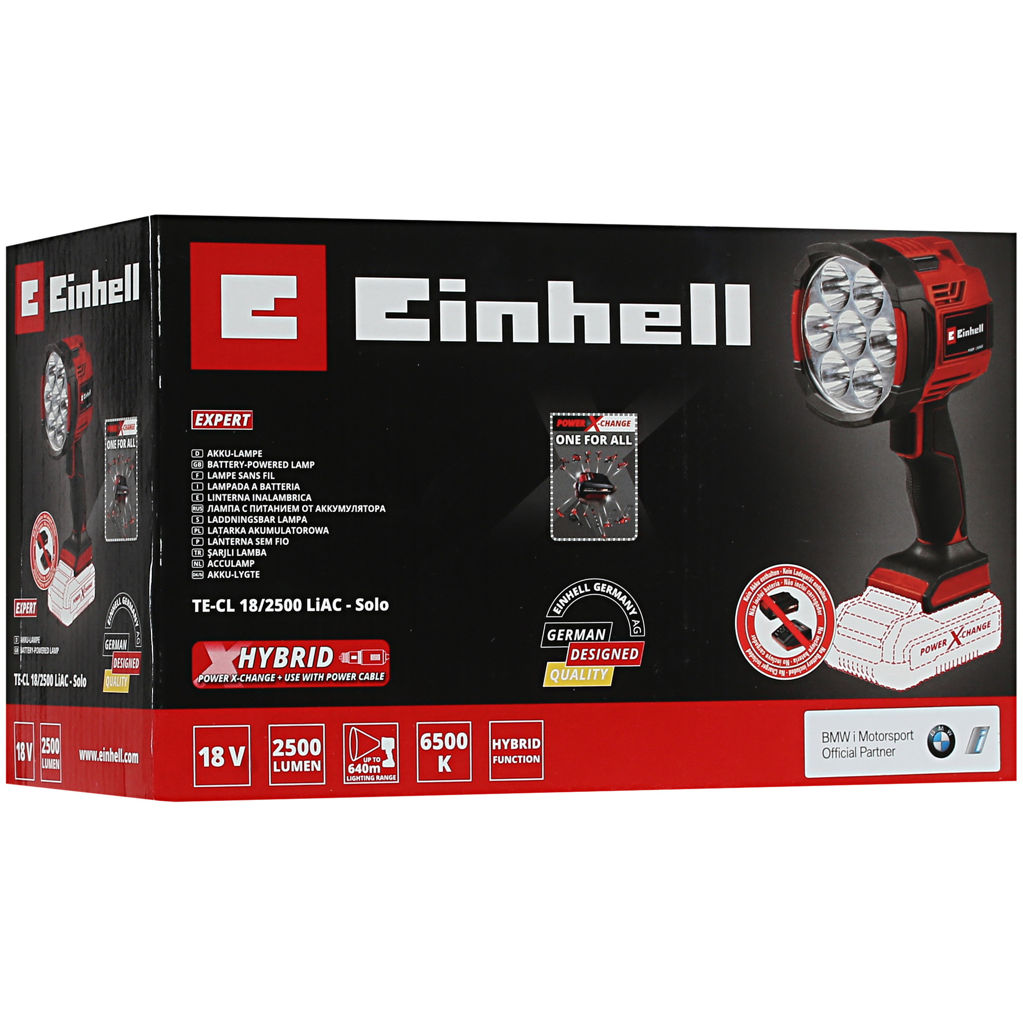Фонарь Einhell PXC TE-CL 18/2500 LiAC-Solo Power X Change 18V , Без ЗУ, Без АКБ 5333017 STDN-0007314 - Вид №6
