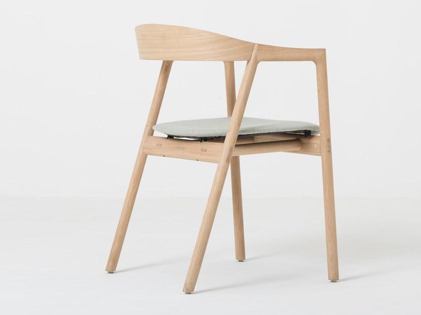 Gazzda Стул с открытой спинкой, обитый тканью Muna sun-id-1385184 - Вид №1