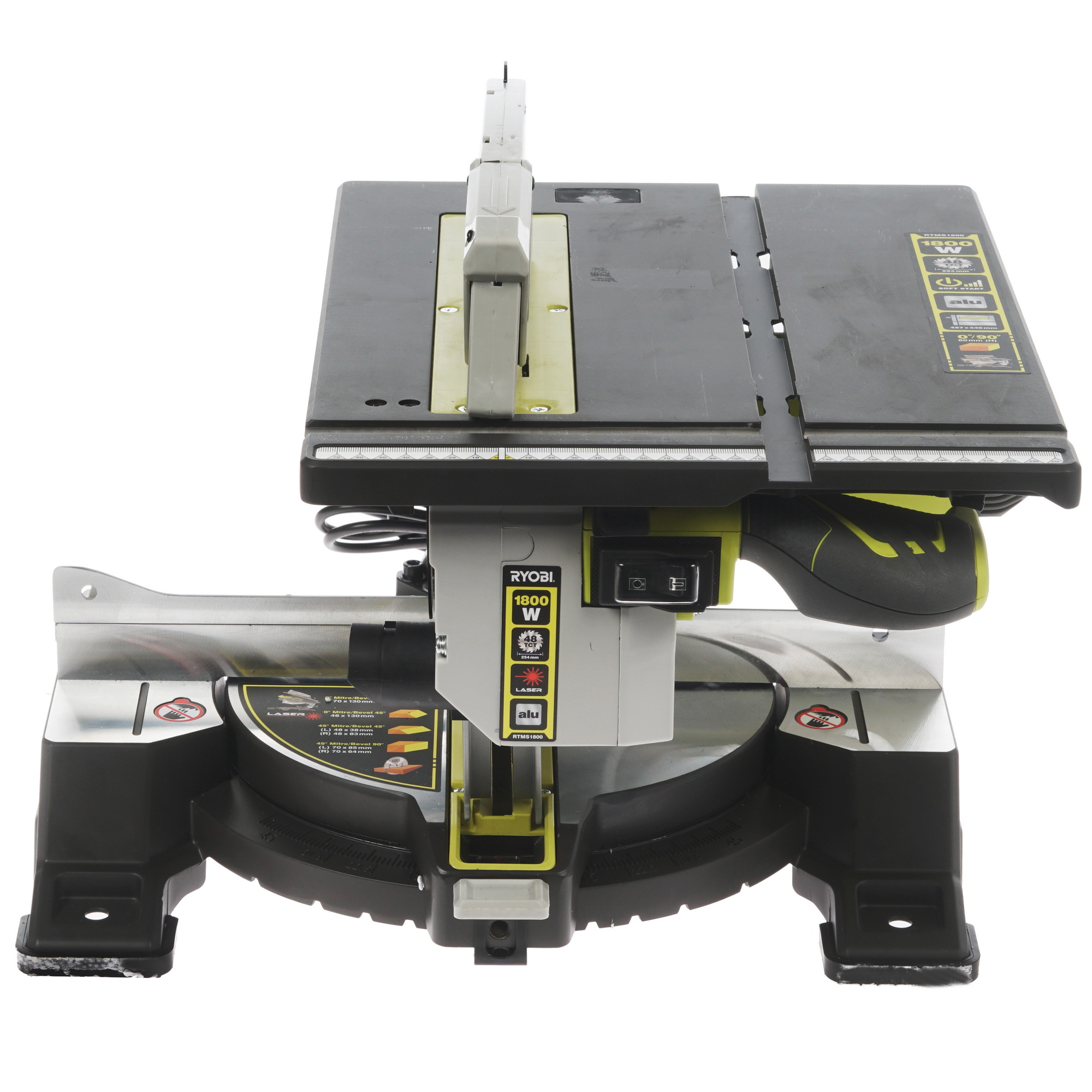 Торцовочная пила комбинированная Ryobi RTMS1800-G 5481102 STDN-0093893 - Вид №2