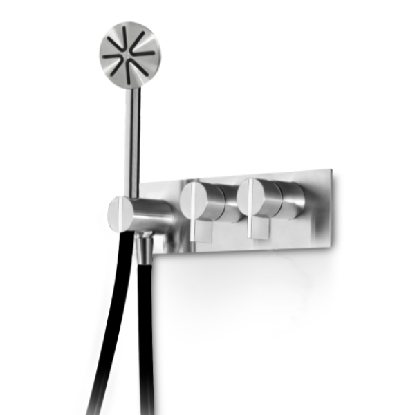 Комплект смесителей для ванны/душа с душевой рукояткой INS223 linki 
