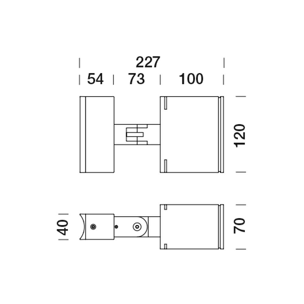 8720201 Уличное освещение  Platek TARGET MEDIUM Su palo  TARGET MEDIUM On pole - 8 LED RGBW 9°  - Вид №2