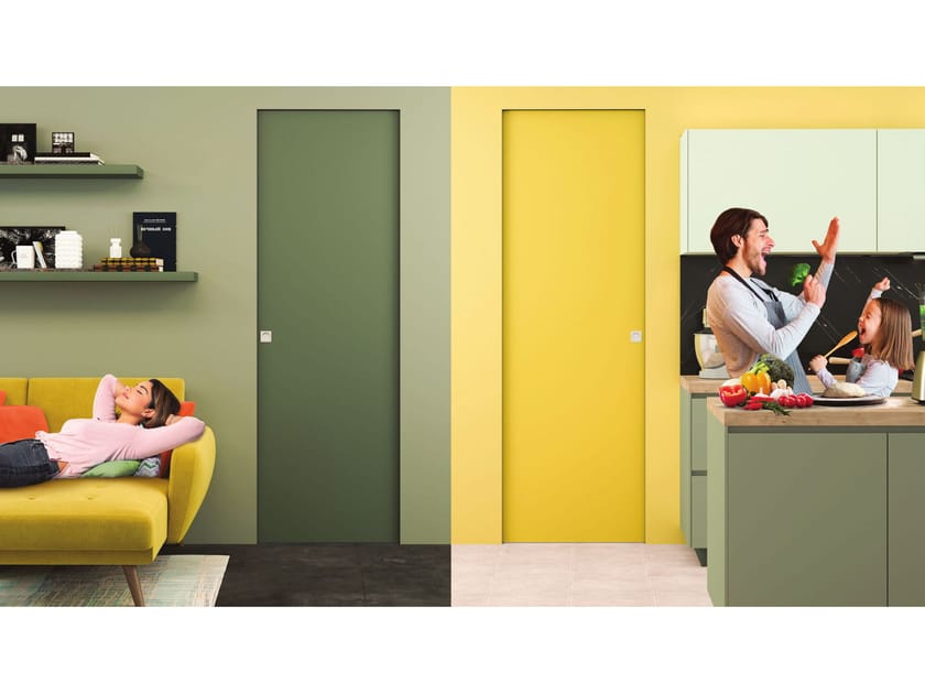 Акустическая стена заподлицо двери Scrigno ACUSTICA SCORREVOLE FILO MURO ARCH-00065240