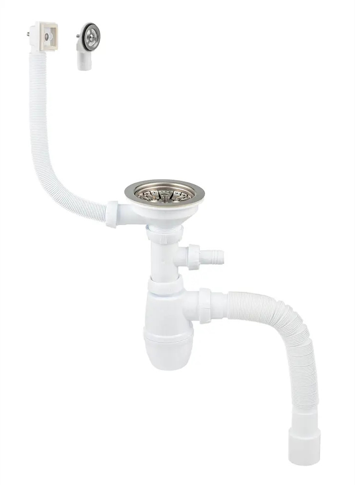 Сифон EQUATION для мойки с подключением стиральной машины 18550959