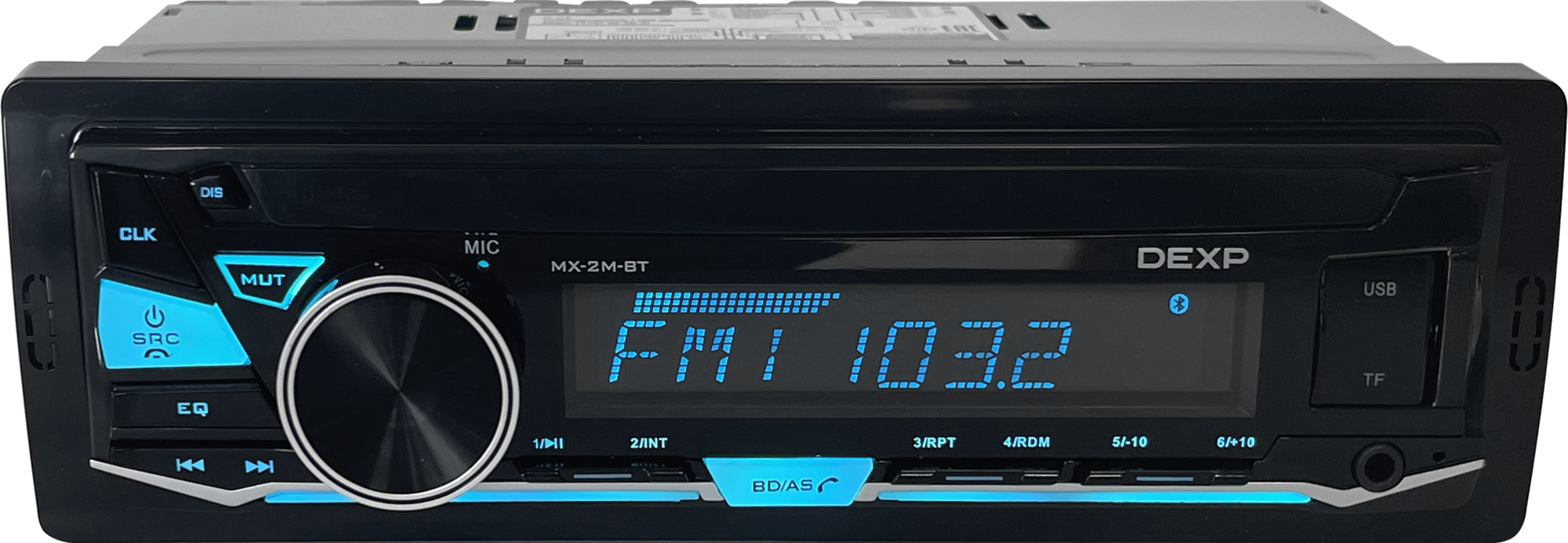 5094152 Автопроигрыватель DEXP MX-2M-BT STDN-0135693 - Вид №1