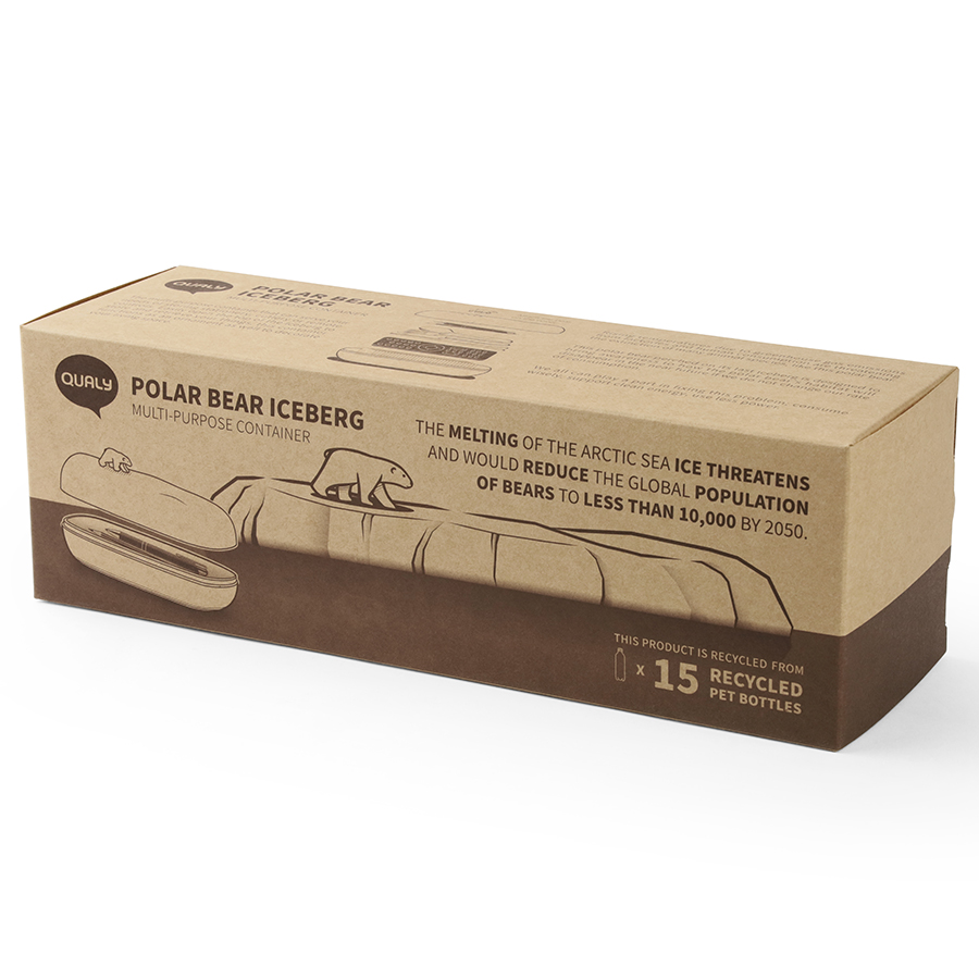 QL10342-WH Органайзер polar bear iceberg Qualy  - Вид №6