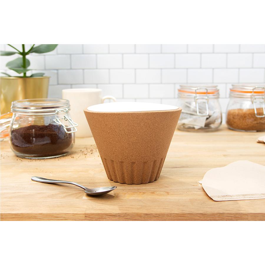 SK CORKDRIP1 Воронка-пуровер , пробковая Suck UK  - Вид №6