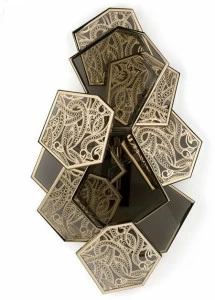 KOKET Настенный светильник непрямого действия из латуни Hypnotic