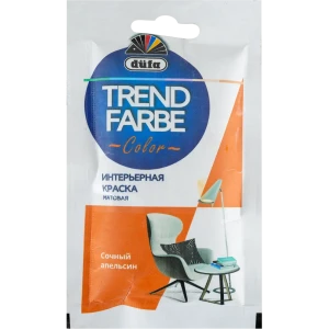 Краска для стен и потолков Trend Farbe цвет Сочный апельсин 50 мл