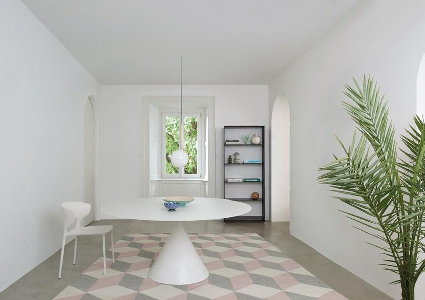 Desalto Круглый стол со столешницей из закаленного стекла Clay sun-id-1347042 - Вид №1