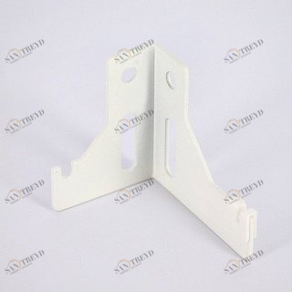 Настенный кронштейн BUDERUS К9.2 с пластиковой вставкой левый белый для радиаторов 10/11 типа K92BL