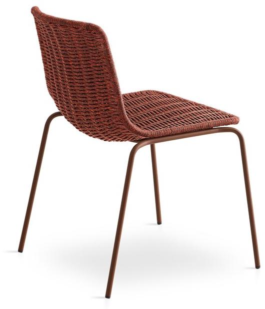 EXPORMIM Штабелируемый садовый стул из веревки Lapala C597t - Вид №1