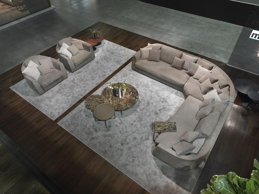 Marelli Угловой диван из нубука Roger sun-id-1382912 - Вид №4