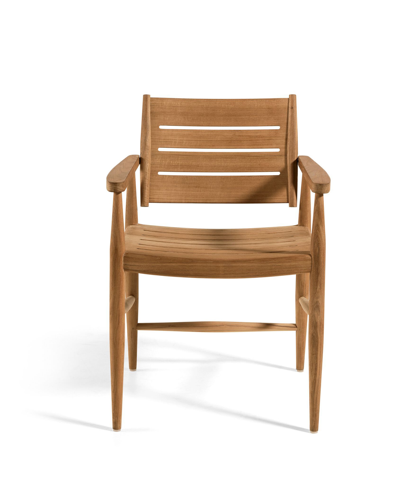 Стул для сада из тикового дерева с подлокотниками Gervasoni Gervasoni Outdoor ARCH-00107508
