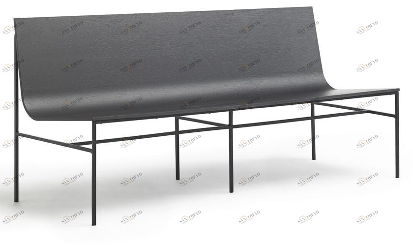 Capdell Деревянная скамейка со спинкой A-collection sun-id-1371735