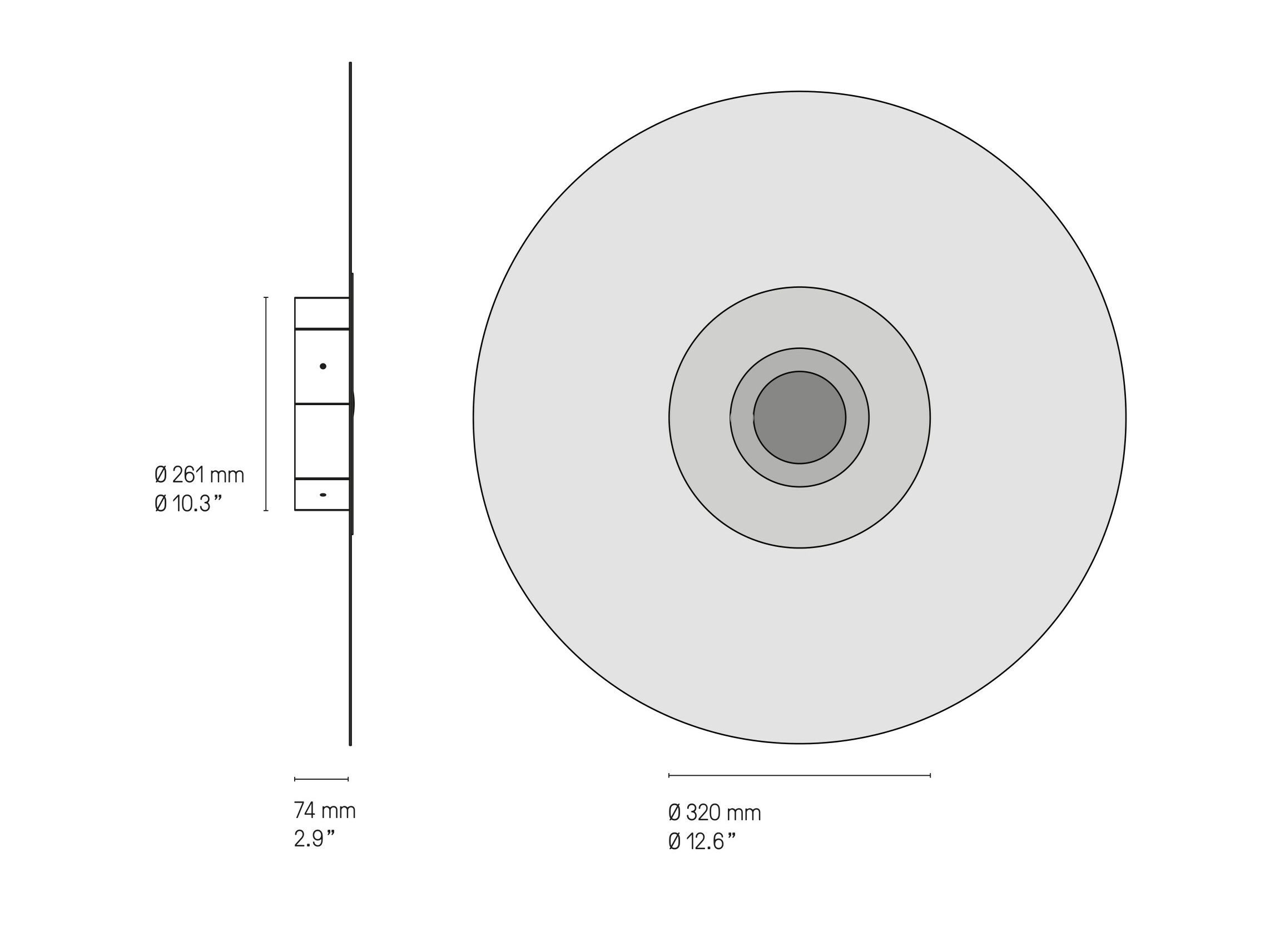 Латунный светодиодный настенный светильник CVL Luminaires Atmos ARCH-00065650 - Вид №6