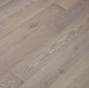 Паркет Ёлка Coswick Ренессанс Серый Кашемир Дуб Рустик (Гладкая) 647,7х107,95 мм.