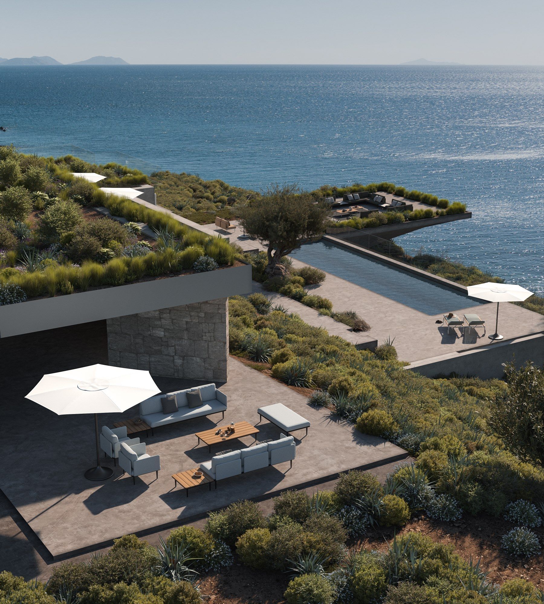 Гостиная ткань сад набор Royal Botania Styletto Lounge ARCH-00131207 - Вид №2