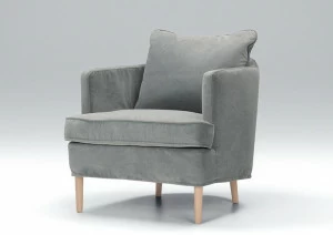 Sits Кресло с обивкой из ткани с подлокотниками Julia