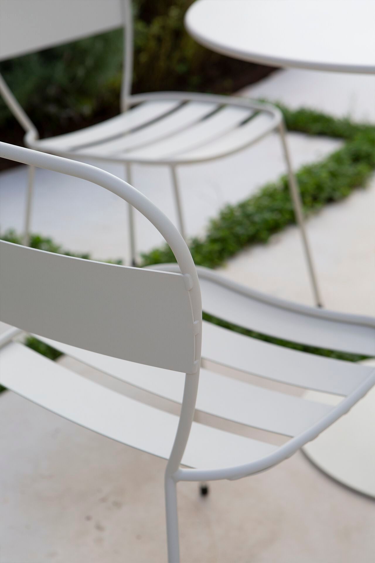 Стальной стул с порошковым покрытием iSimar ARCH-00087080 - Вид №10