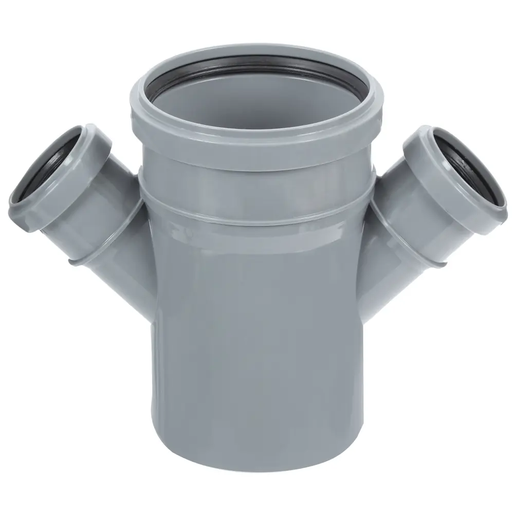 Крестовина одноплоскостная Pro Aqua 110x50x50/45° полипропилен STLM-2102721 - Вид №2