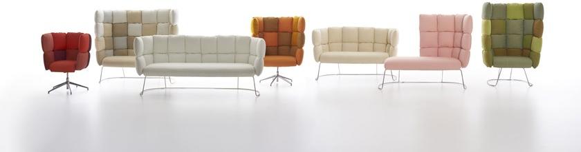 Manerba Акустический диван с высокой спинкой Undecided sun-id-1399688 - Вид №1