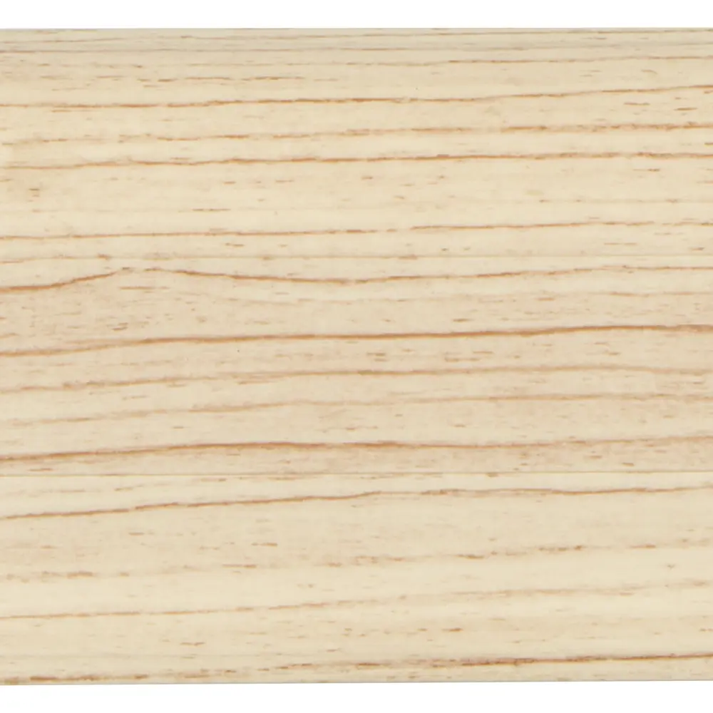 Плинтус напольный Stern 308 ПВХ 55 мм 2.5 м цвет клён VOX STLM-2210524 - Вид №1