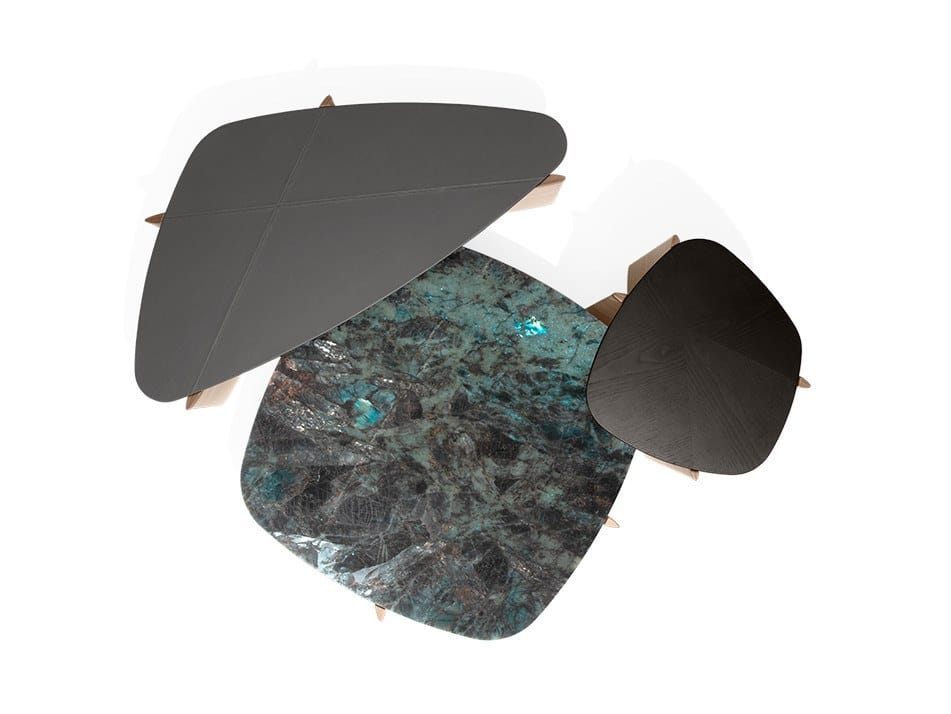 Низкий журнальный столик из ясеня Giorgetti GRIFFE ARCH-00044701 - Вид №1