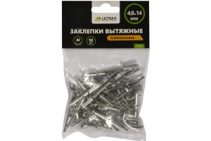 16404321 Заклепки вытяжные алюминиевые (50 шт; 4.8х14 мм) 151019 ULTIMA
