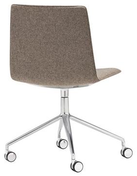 Andreu World Вращающееся кресло с тканевой обивкой Flex high back Si1638 - Вид №14