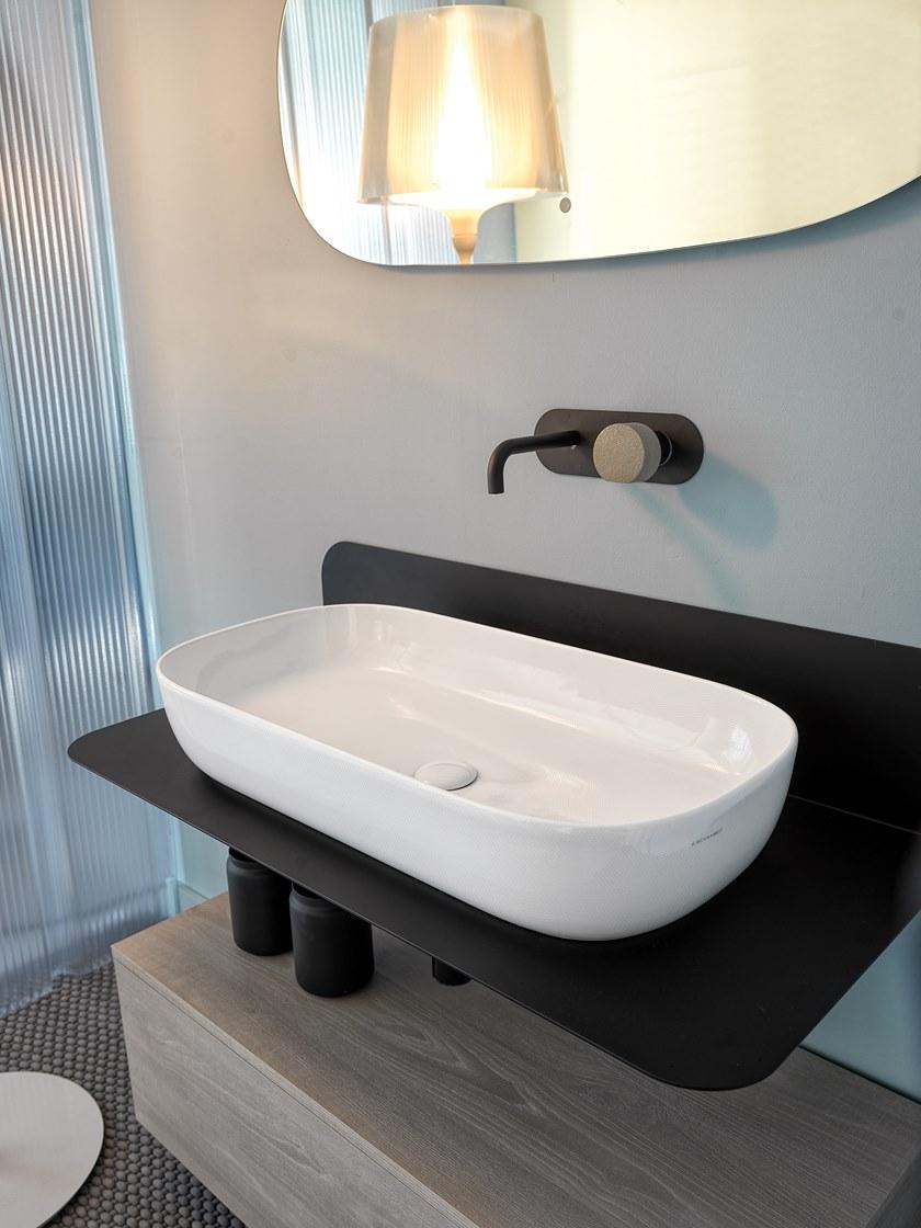 Scarabeo Ceramiche Столешница для умывальника из листового металла Plana sun-id-1412608 - Вид №2