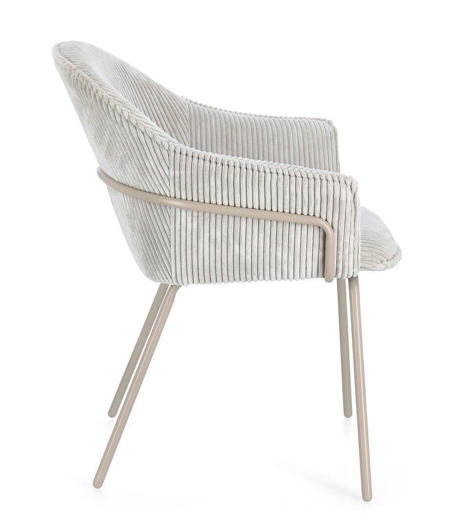 Тканевый стул с подлокотниками BIZZOTTO CASSIDY ARCH-00040825 - Вид №7