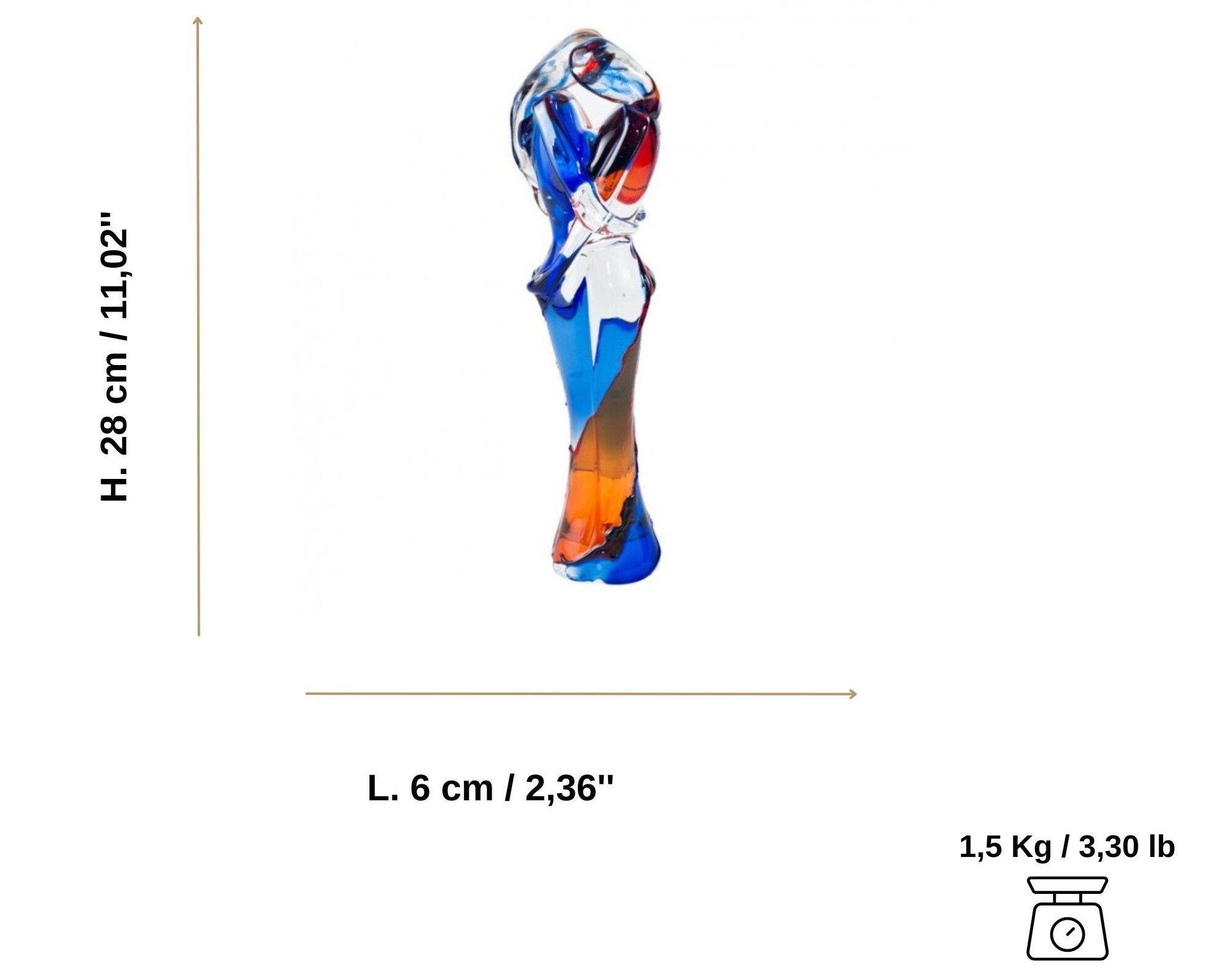 Скульптура из муранского стекла ручной работы YourMurano Lovers ARCH-00014266 - Вид №4