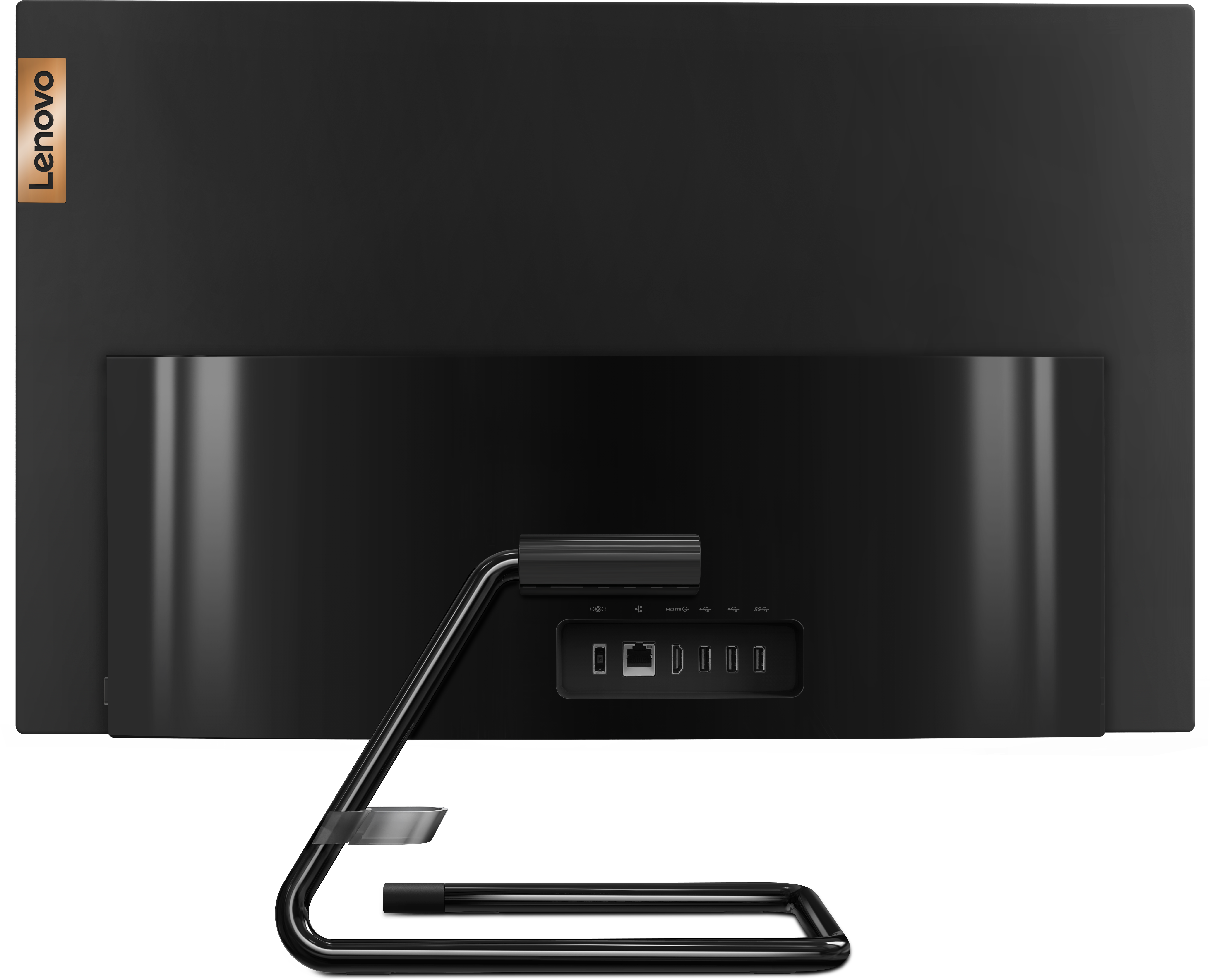 F0EY009VRK ideacentre aio aio 3 27imb05 27"(1920x1080)/intel core i7 10700t(2ghz)/16384mb/1000+512ssdgb/dvdrw/ext:amd radeon r625(2048mb)/bt/wifi/war 1y/9kg/black/w10 + клавиатура, мышь Lenovo Santreyd  - Вид №10