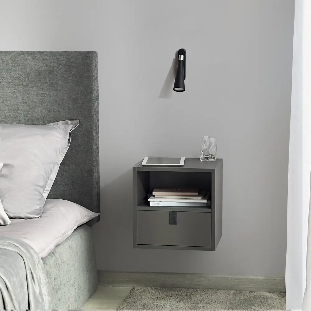 Спот-бра Elektrostandard Horn 1 лампа 1 м² цвет черный Santreyd STLM-2034527 - Вид №8