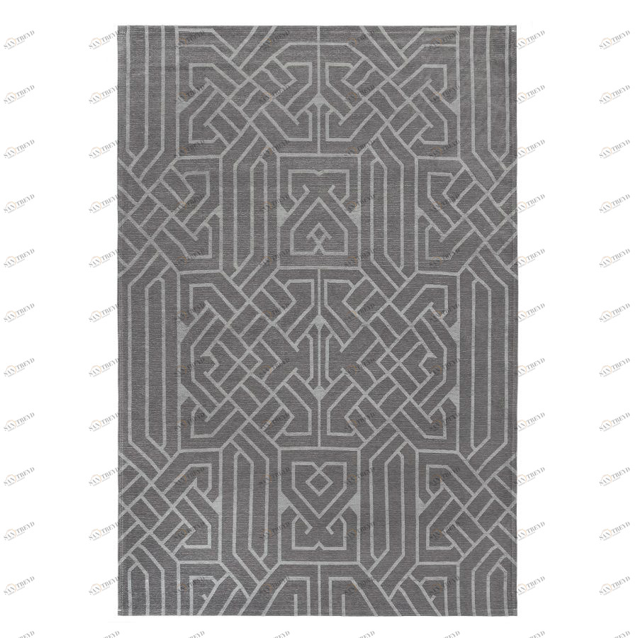 Ковер Mystic, 160х230 см, темно-серый Carpet Decor C1041