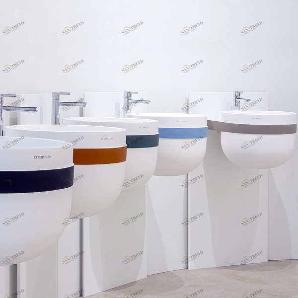 S502700006 Подвесная раковина настенная овальная SYSTEMPOOL  белая 