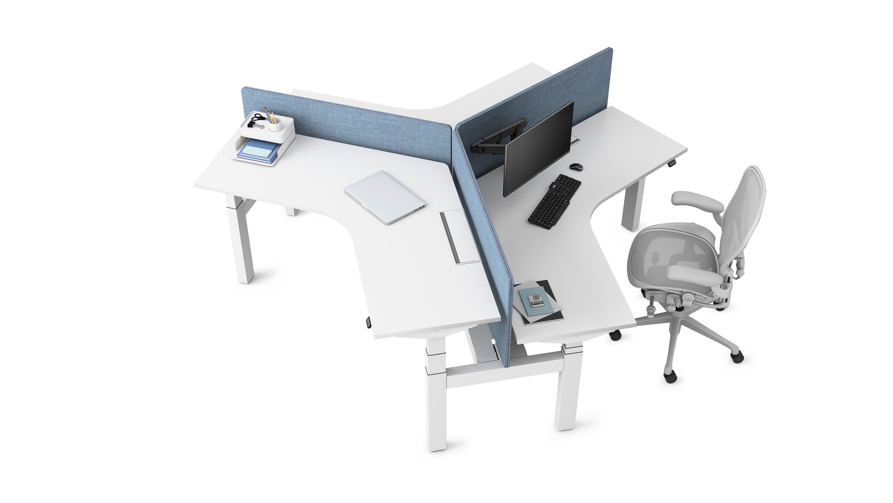 Модульный рабочий стол Herman Miller Ratio ARCH-00117564 - Вид №13