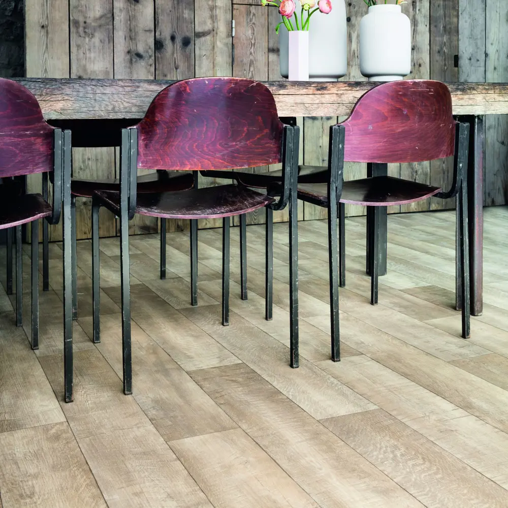 IVC Линолеум «Дуб Сакраменто» — стильная имитация состаренной древесины 14297183 STLM-1502664