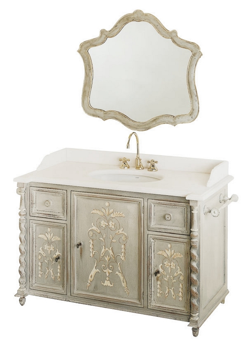 8432 CON SPECCHIO Mobile bagno 8432 Bianchini&Capponi RINASCIMENTO Bianchini Capponi