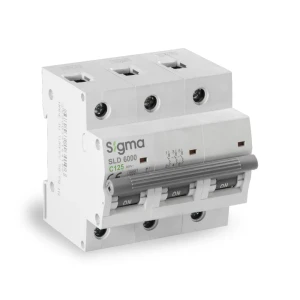 91228085 Автоматический выключатель Sigma elektrik 3P C125 А 6 кА 6SL312C STLM-1392142