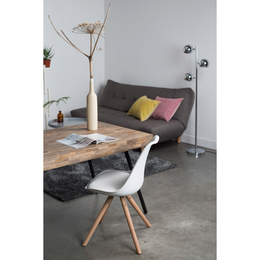 Стул Tryck белый White Label Living 1100278 - Вид №10