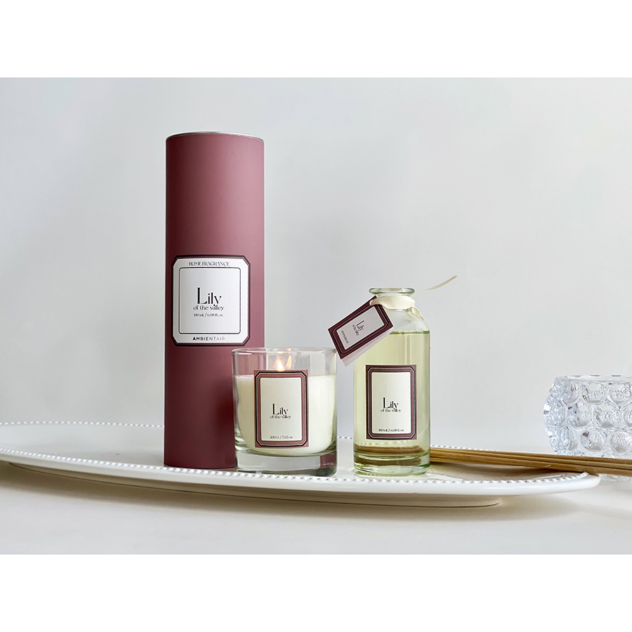 VV040FOHFA Свеча ароматическая sublime, Ландыш, 40 ч Ambientair  - Вид №2
