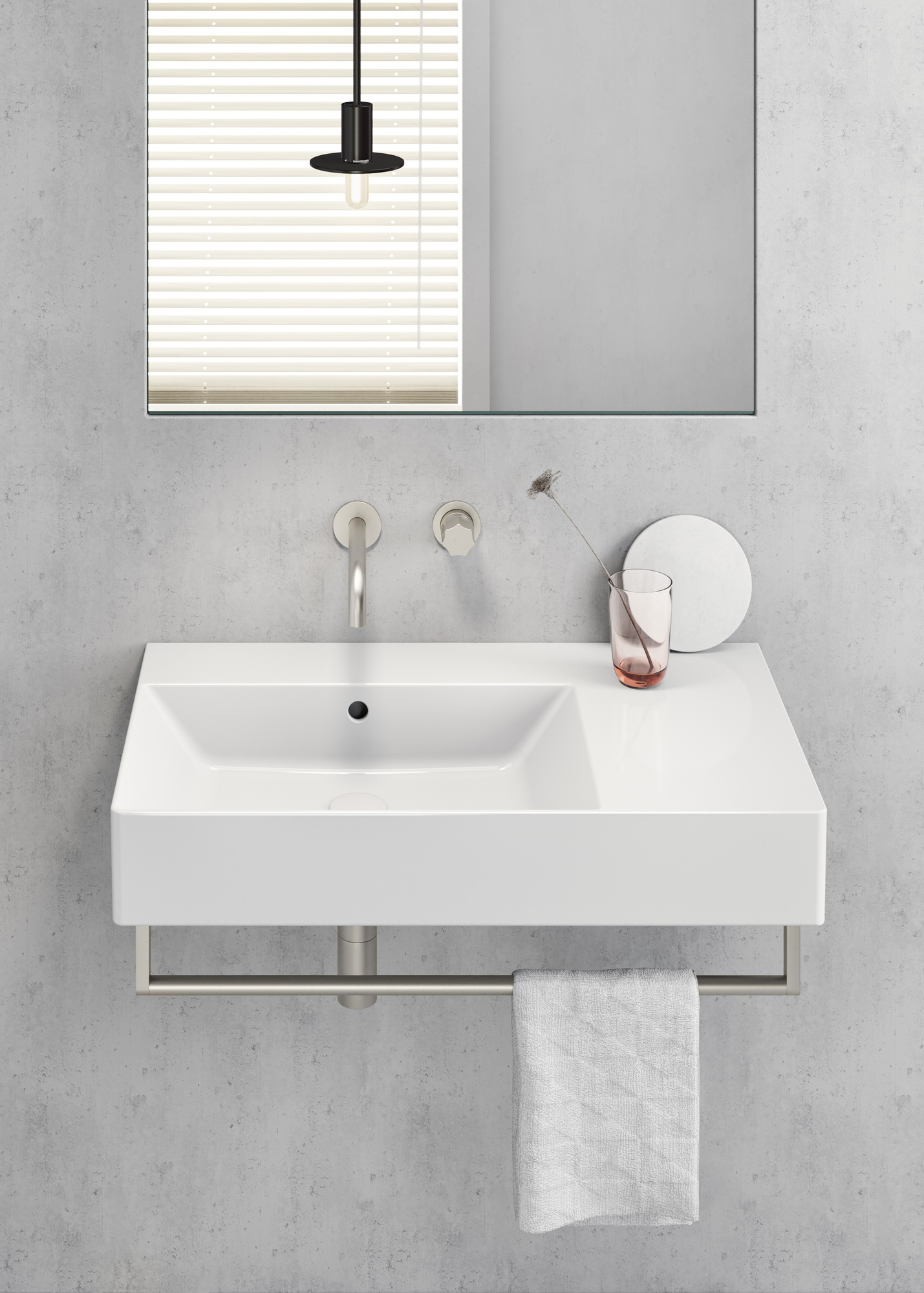 9456109 Подвесная раковина настенная овальная GSI ceramica  белая  - Вид №2